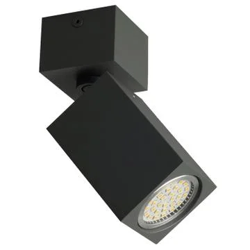 Lamp ceiling light on an isolated background. Backlight. Stock Photos
