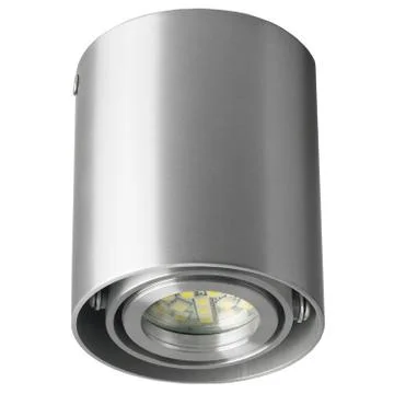 Lamp ceiling light on an isolated background. Backlight. Stock Photos