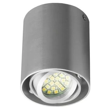 Lamp ceiling light on an isolated background. Backlight. Foto stock