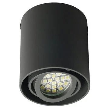 Lamp ceiling light on an isolated background. Backlight. Foto stock