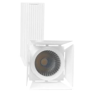 Lamp ceiling light on an isolated background. Backlight. Foto stock