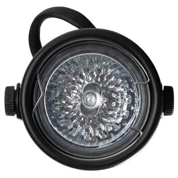 Lamp ceiling light on an isolated background. Backlight. Stock Photos