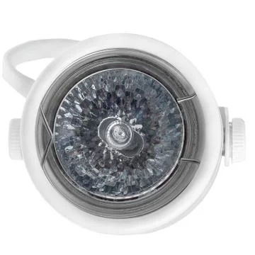 Lamp ceiling light on an isolated background. Backlight. Foto stock
