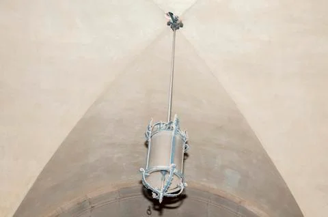 Lamp on the ceiling Stock Photos