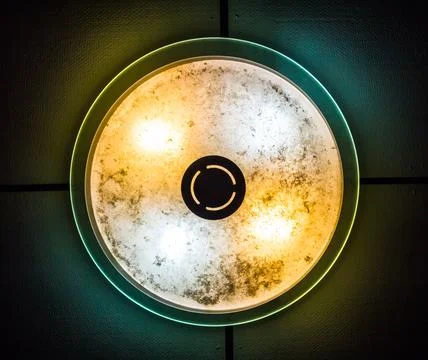 Lamp circle old Stock Photos