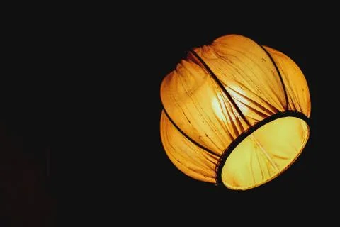 Lamp close up on background . Stock Photos