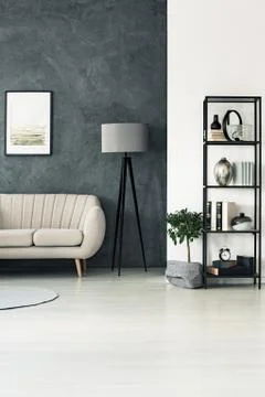 Lamp in the corner Stock-Fotos