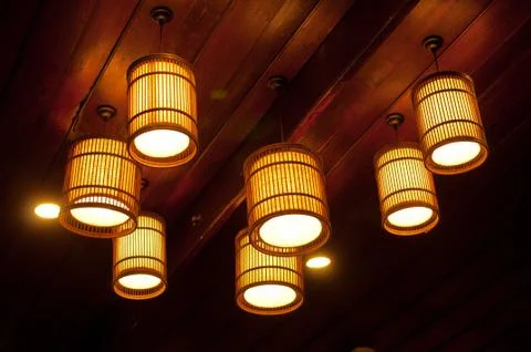 Lamp design for decorated Fotos Stock