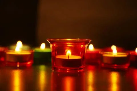 Lamp Diya. Stock Photos
