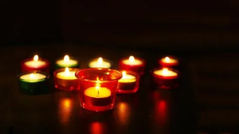 Lamp Diya. Stock Photos