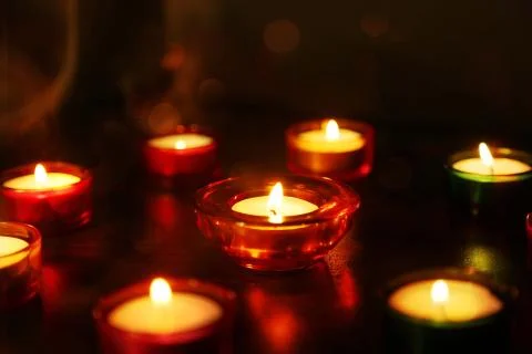 Lamp Diya. Stock Photos