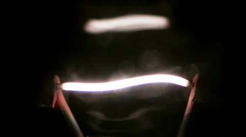 Lamp filament Video stock 33857280