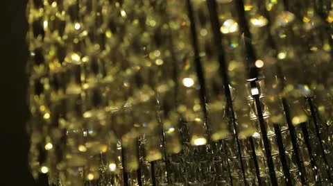 Lamp gold Stock Footage 12567235