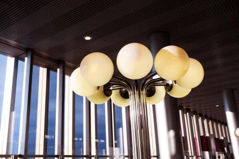 Lamp in the hall Foto stock