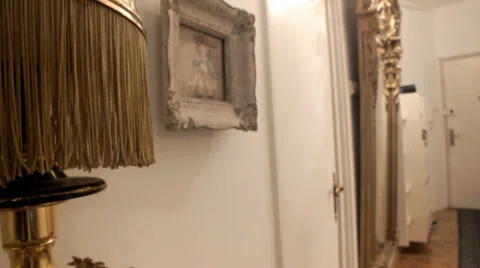 Lamp in the hallway 스톡 동영상 37779899