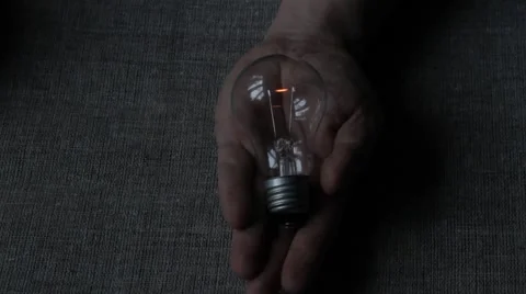 Lamp hand 스톡 동영상 58934657