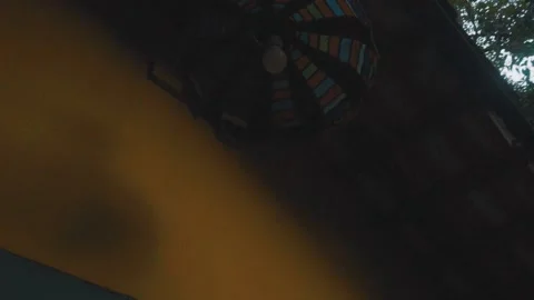 Lamp hanging from the ceiling Stock-Footage 151046968