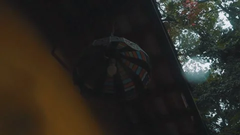 Lamp hanging outside Stock-Footage 151046599