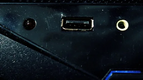 Lamp hard disk computer Stock Footage 75814109