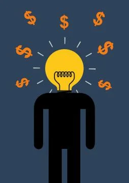 Lamp head Stock Illustration