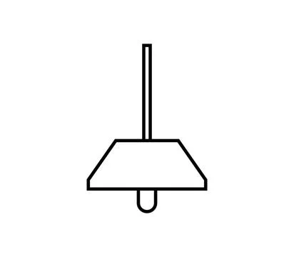 Lamp icon illustrated in vector on white background lamp icon illustrated ... Stock Photos