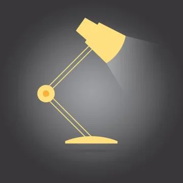 Lamp icon Stock Illustration