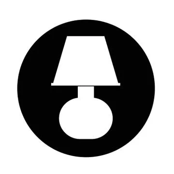 Lamp icon Stock Illustration
