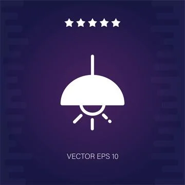 Lamp  icon Stock Illustration