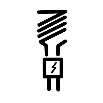 Lamp icon illustration Stock Illustration