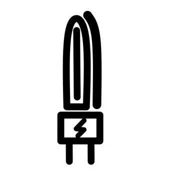 Lamp icon illustration Stock Illustration
