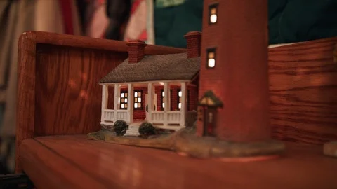 Lamp illuminating an electric panel with microphone and power cables. Stock Footage 89501507