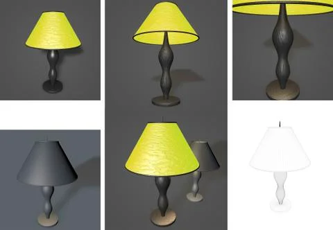 Lamp Stock Illustration