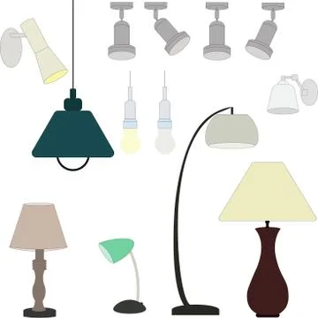 Lamp Stock Illustration