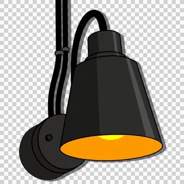 Lamp 库存插图