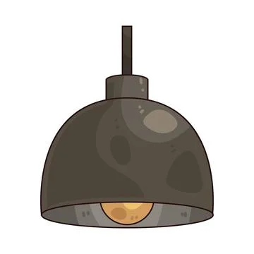 Lamp illustration Stock Illustration