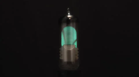 Lamp indicator responds to changes in the signal. Stock Footage 42568556