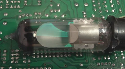 Lamp indicator responds to changes in the signal. Video stock 42568619