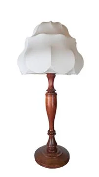 Lamp isolated on white background Stock Photos