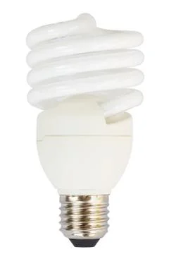 Lamp isolated on white Stock Photos