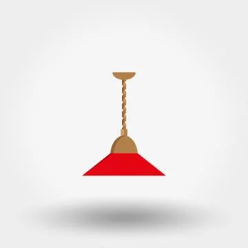 Lamp for kitchen. Icon. Vector. Flat. Stock Illustration