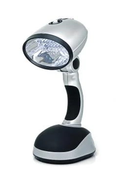 Lamp with a led Stock Photos