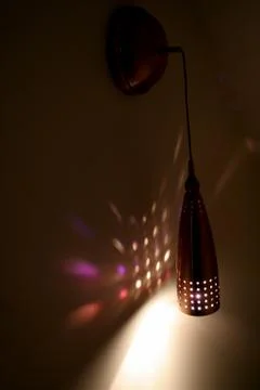 Lamp Light Reflection Stock Photos