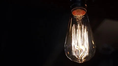 Lamp loft to unfocus 4K Stock Footage 102067475