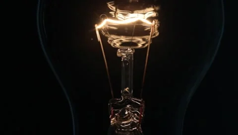 Lamp - medium speed - switch on and off Stock Footage 10571394