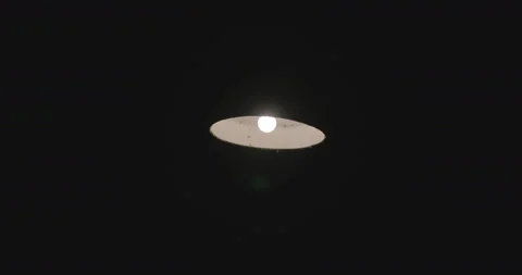 Lamp in the night Stock Footage 85820628