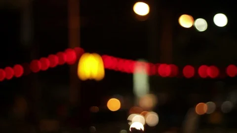 Lamp post at night Stock-Footage 86158661