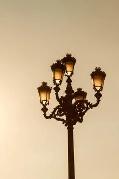 Lamp post Stock Photos