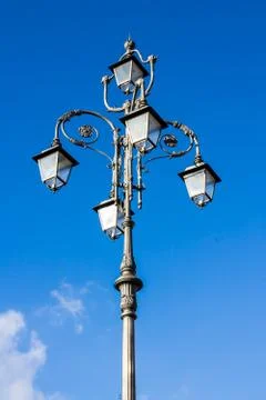 A lamp post Foto stock
