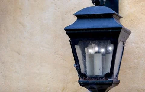 Lamp post Foto stock