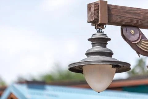 Lamp post Foto stock